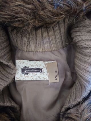 Abrigo talla S.