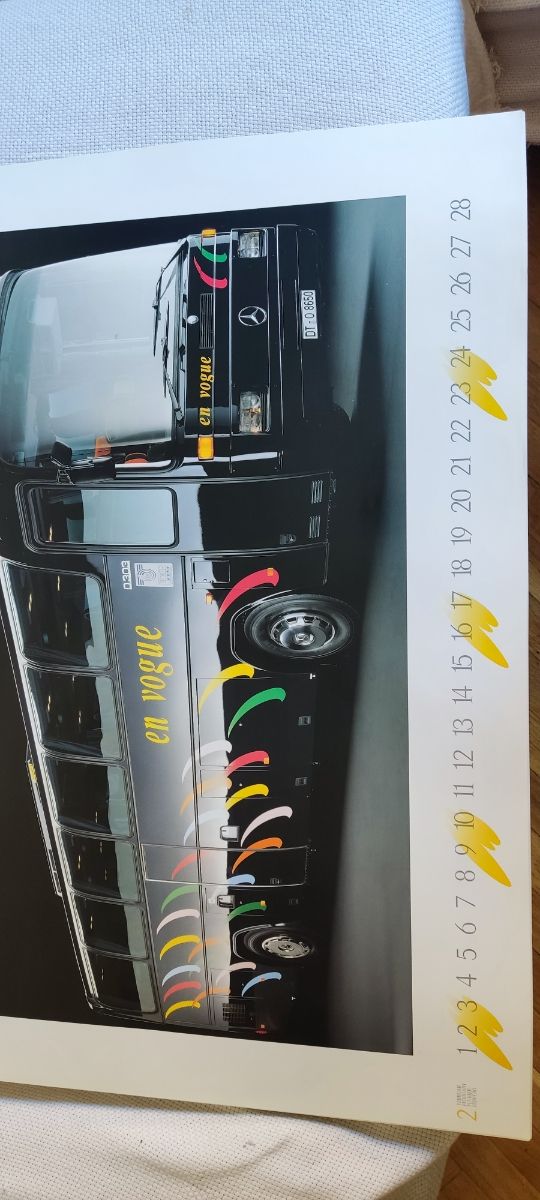 Calendario Mercedes Benz camiones