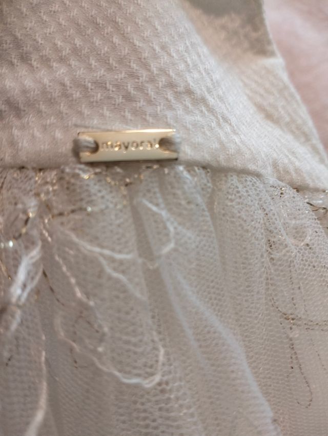 Vestido bebé niña 12-18 meses mayoral