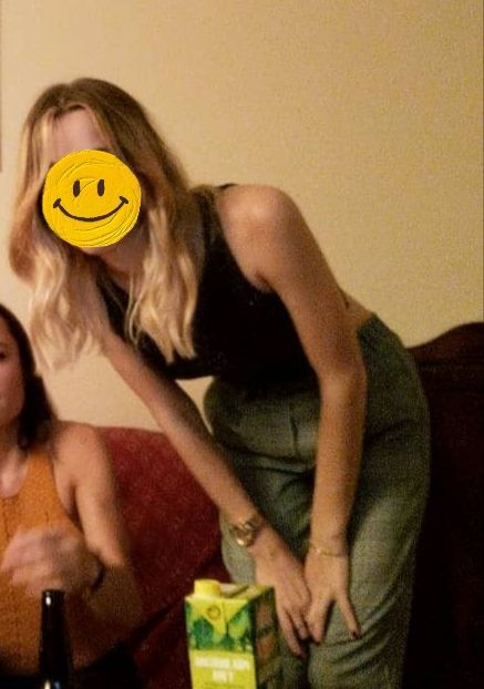 Pantalón mujer cuadros.