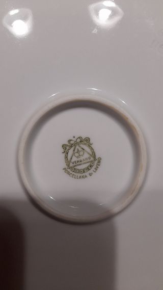 Piatto porcellana di Laveno