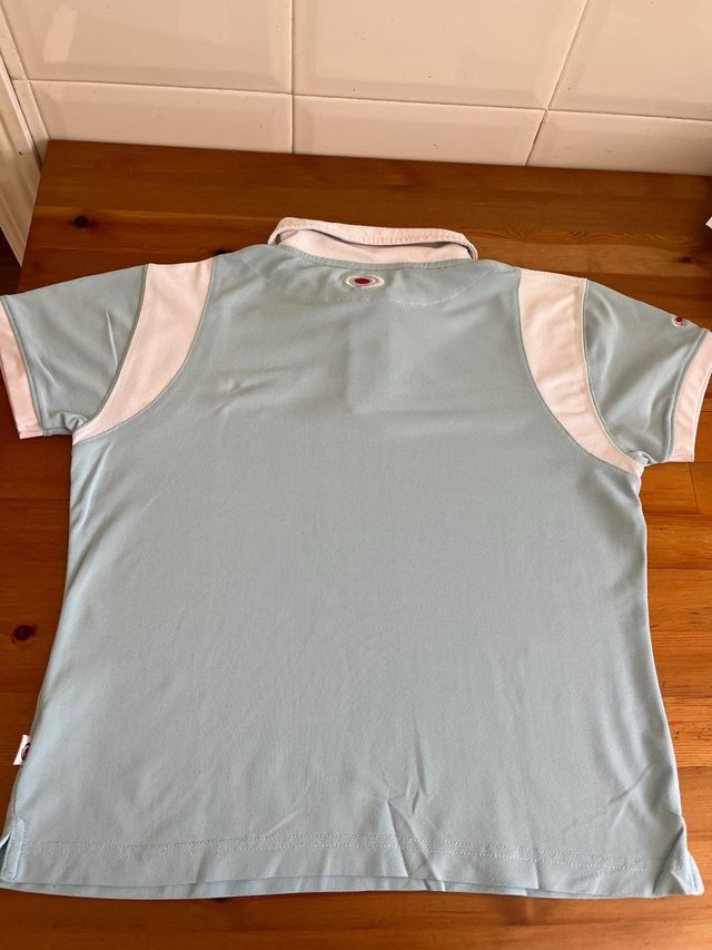 Polo padel mujer manga corta Vision