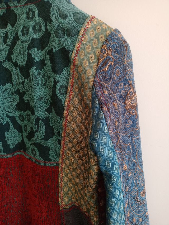 Abrigo estampado de invierno