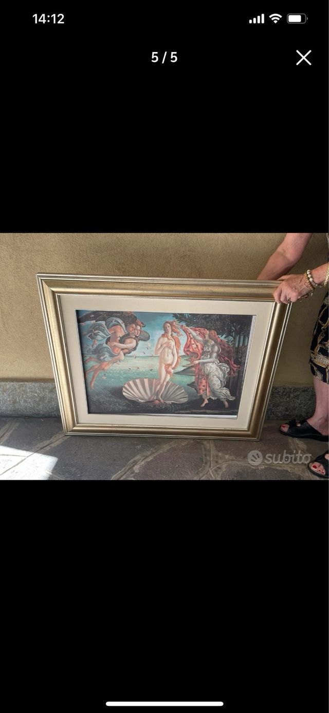 Quadro Venere di Botticelli