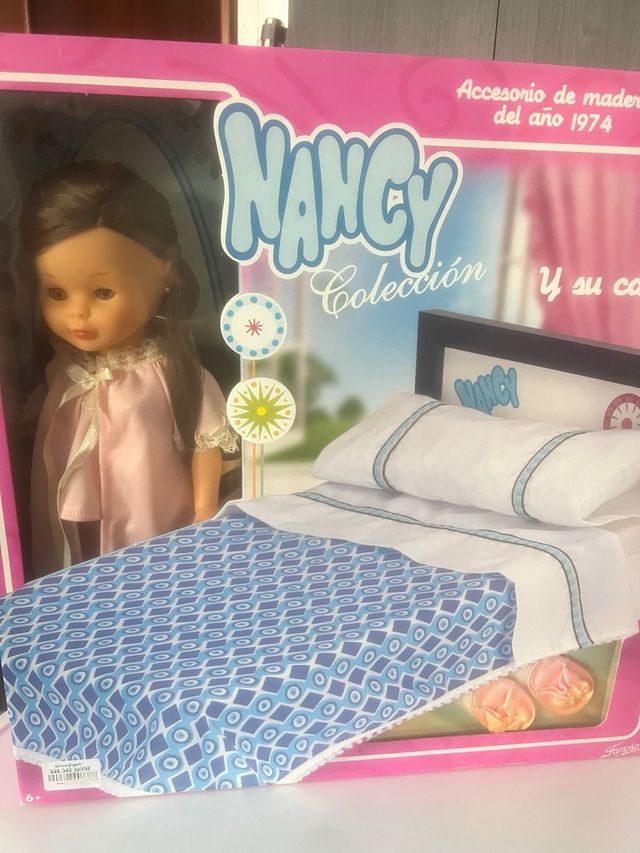 Nancy con cama nueva a estrenar