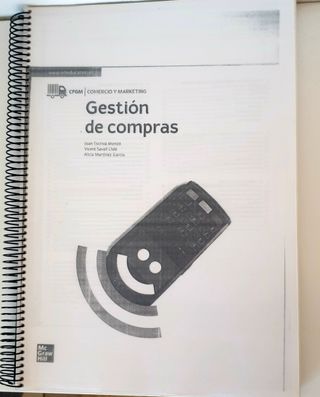 Libro gestión de compra comercio