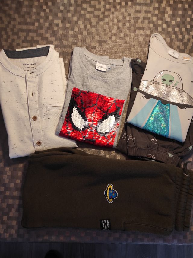 LOTE ROPA NIÑO 8 AÑOS