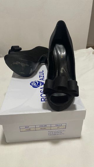 Zapatos negros talla 37