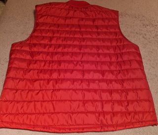 CHALECO ZARA 2XL BURDEOS