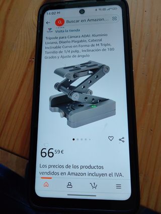 Trípode cámara de foto ,ADAI, nuevo.