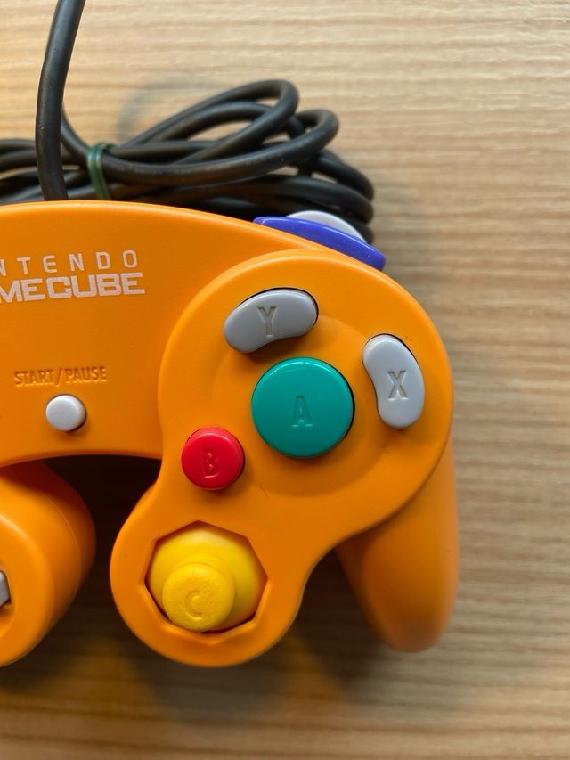 Mando gamecube naranja japon retro raro