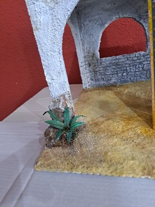 Edificación, casa para el belen