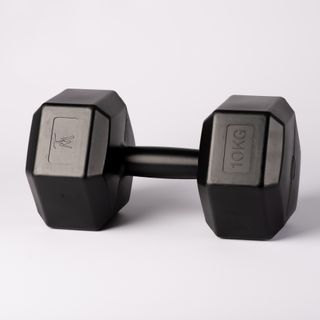 2 Mancuernas 10kg Pesa gimnasio CON DEFECTOS