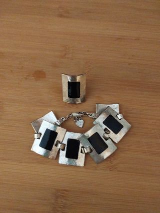 Conjunto pulsera y anillo Dolce Vita