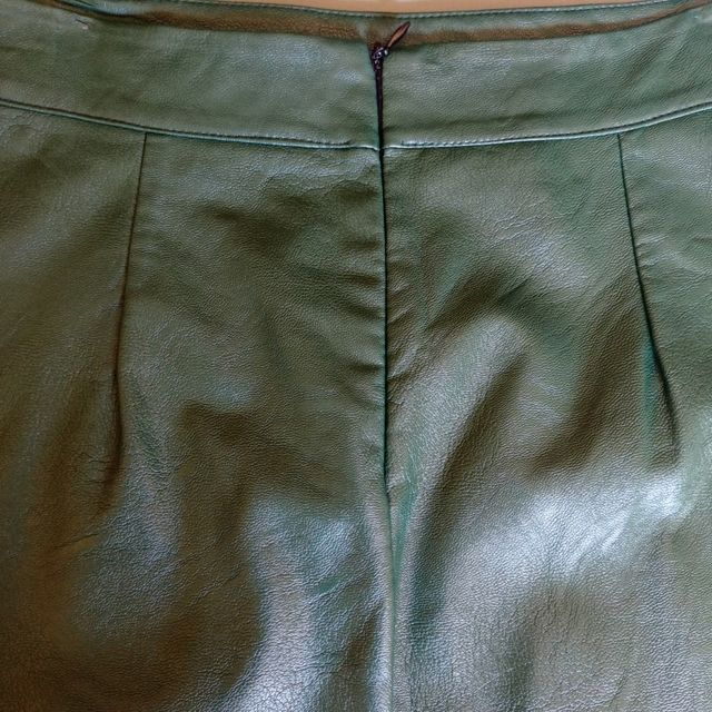 Minifalda cuero 