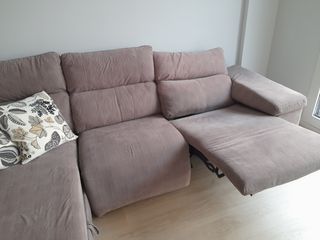 SOFÁ RELAX CON CHAISELONGUE ELECTRICO+CANAPÉ 