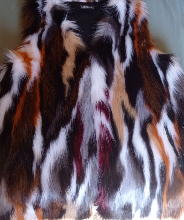 Chaleco pelo mujer 