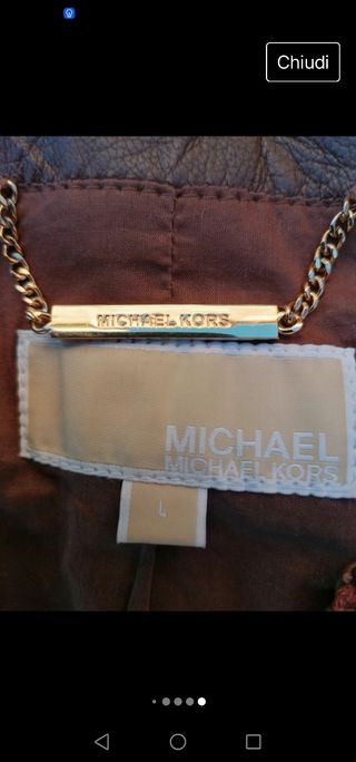 Giacca in  pelle Michael Kors