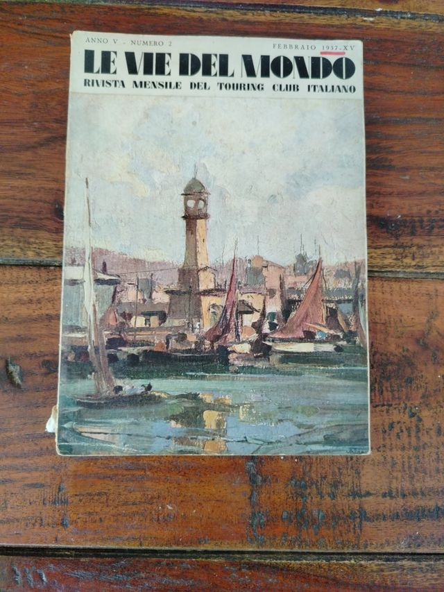 "LE VIE DEL MONDO" TOURING CLUB ITALIANO 1937