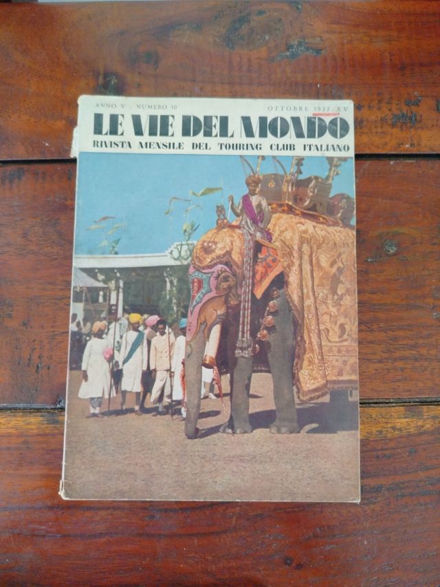 "LE VIE DEL MONDO" TOURING CLUB ITALIANO 1937