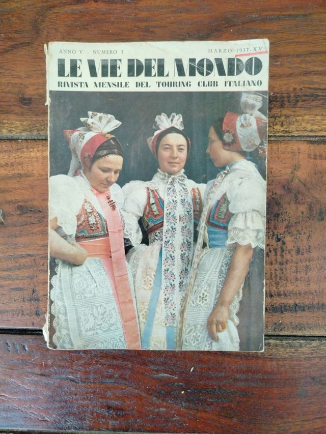"LE VIE DEL MONDO" TOURING CLUB ITALIANO 1937