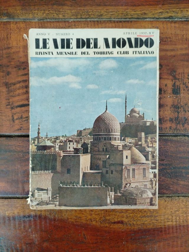 "LE VIE DEL MONDO" TOURING CLUB ITALIANO 1937