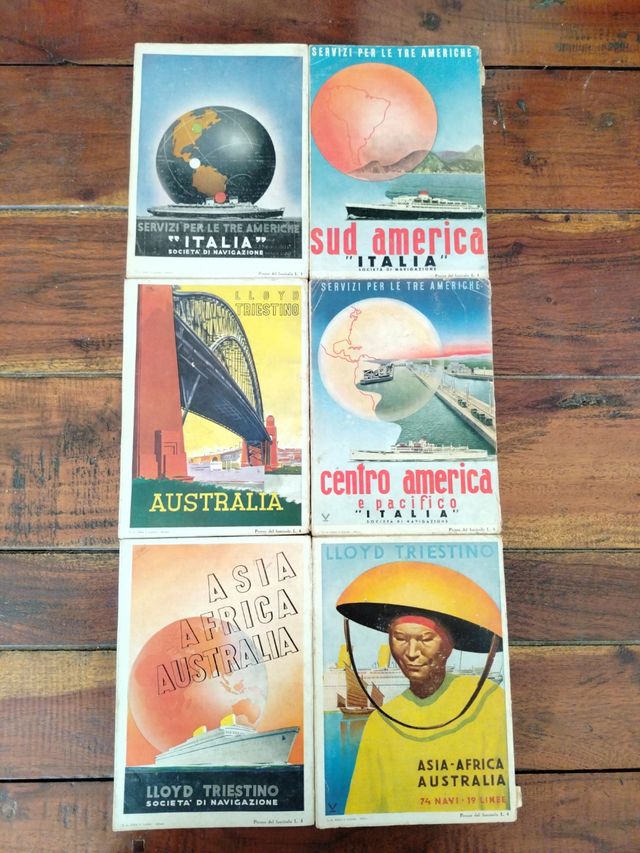 "LE VIE DEL MONDO" TOURING CLUB ITALIANO 1937