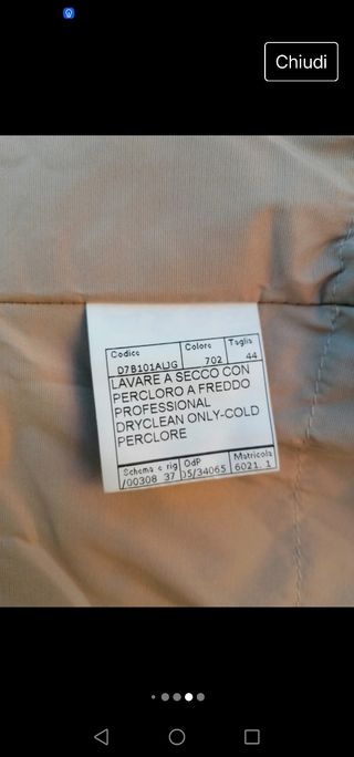 Cappotto Ermanno Scervino