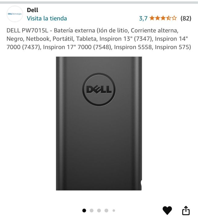 Batería externa DELL PW7015L