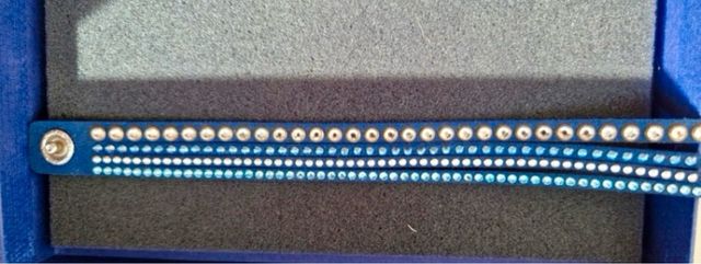 Pulsera azul de mujer Swarovski