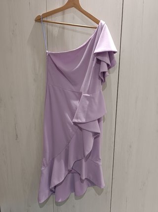 Vestido lila de fiesta True Violet