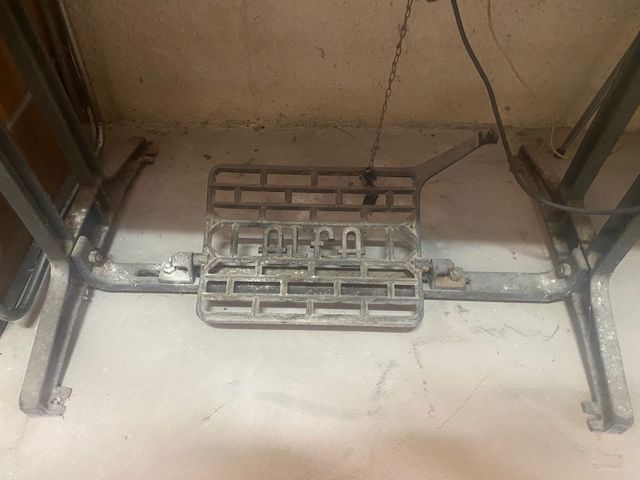 Maquina aparar para coser tira calzado