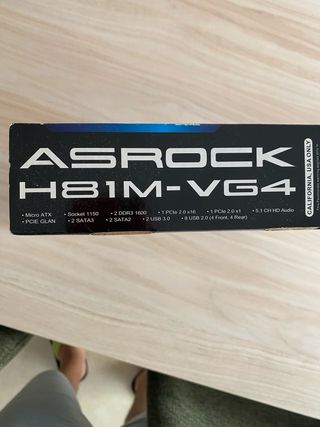Placa Asrock H81M VG4