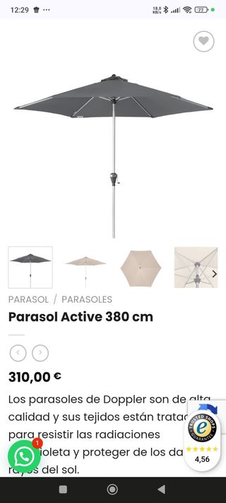 Sombrilla Extra Grande