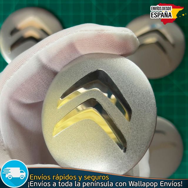 X4 Emblemas Citroen 56mm Pegatinas Tapas Tapacubos
