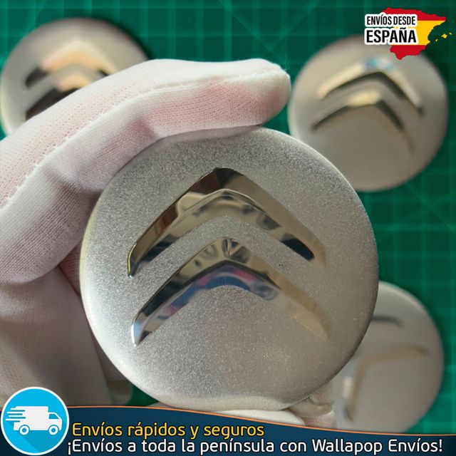 X4 Emblemas Citroen 56mm Pegatinas Tapas Tapacubos