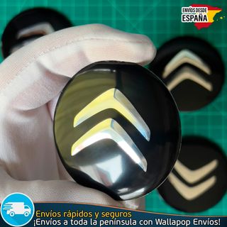 X4 Emblemas Citroen 56mm Pegatinas Tapas Tapacubos