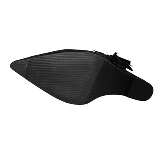 Nuevas a estrenar Botas negras cuña flecos nro 37