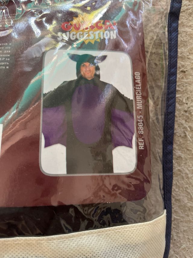 Disfraz murciélago XL