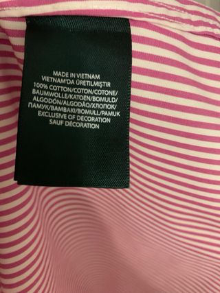 Camicia a righe Lauren Ralph Lauren