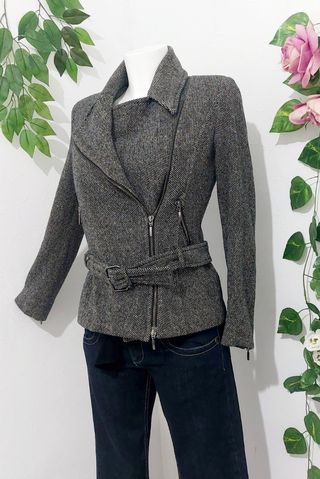 Chaqueta De Lana Mujer 38 🌺