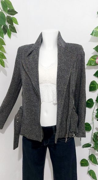 Chaqueta De Lana Mujer 38 🌺