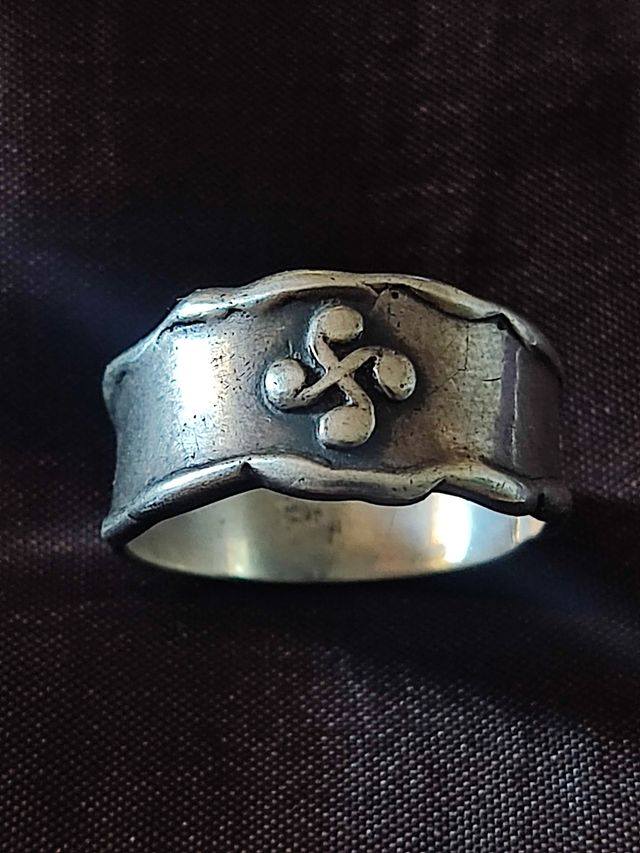 Anillo antiguo plata