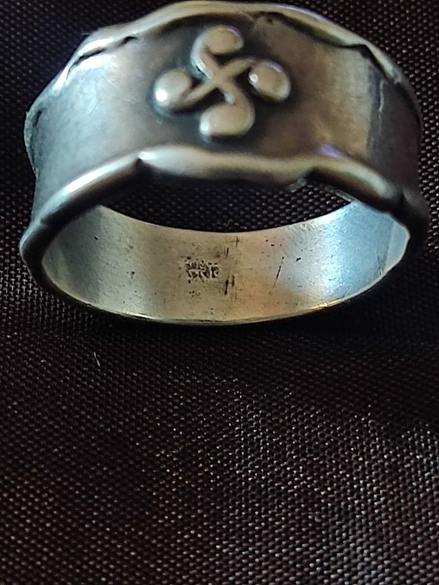 Anillo antiguo plata
