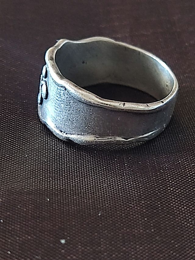 Anillo antiguo plata