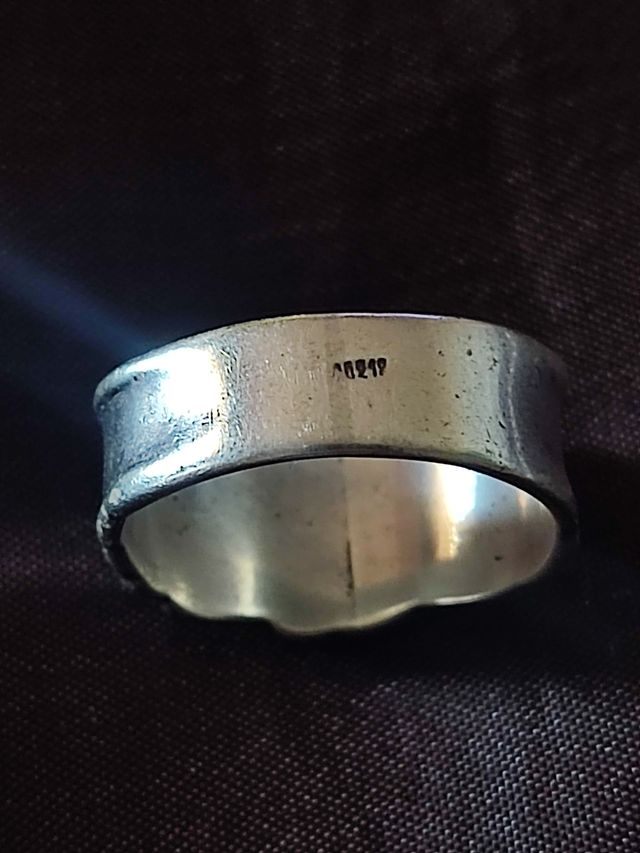 Anillo antiguo plata