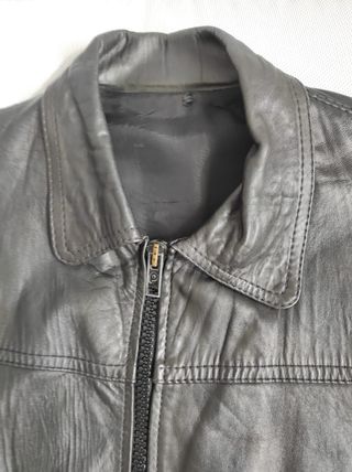 Cazadora de piel vintage