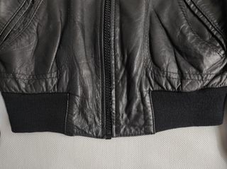 Cazadora de piel vintage