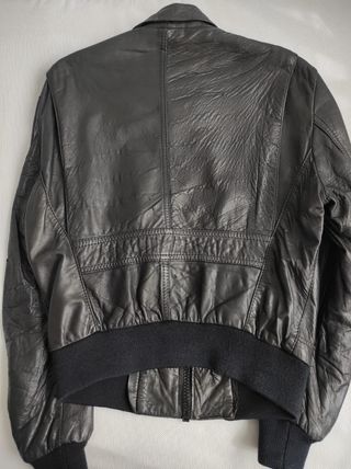 Cazadora de piel vintage