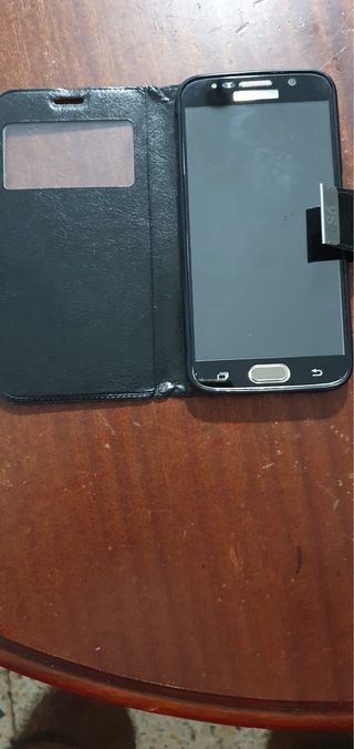 movil S6 samsung sin cargador 32 Gb con funda